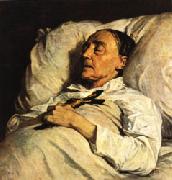 Henri Regnault Mme. Mazois ( The Artist s Great-Aunt on Her Deathbed ) oil painting